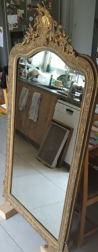 Grand miroir cheminee du - grand,