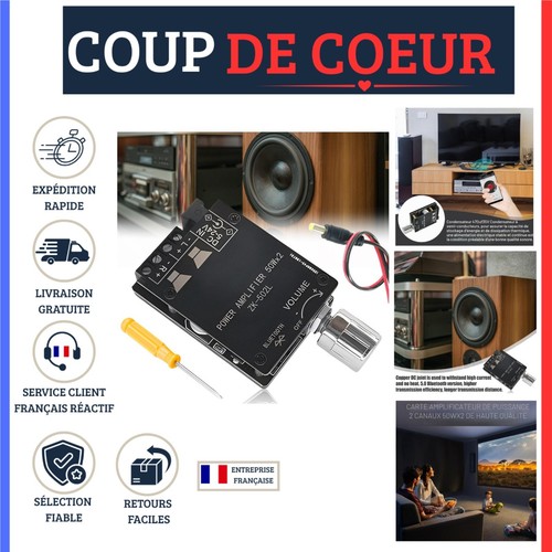 Amplificateur bluetooth hifi - amplificateur,