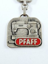 KEYCHAIN - Augis - PFAFF SEWING MACHINES - Vintage 1960s - PARIS - Enamelled