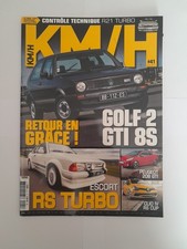 Magasine KM/H. Golf 2 GTI 8S 