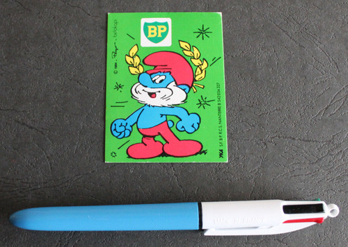 Autocollant sticker bp - /,