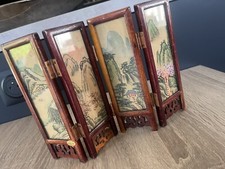 Old Collection 4 Shutter Mini Wooden Screen