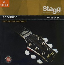 Cordes De Guitare Stagg AC-1254-PH Bronze Extra Légères