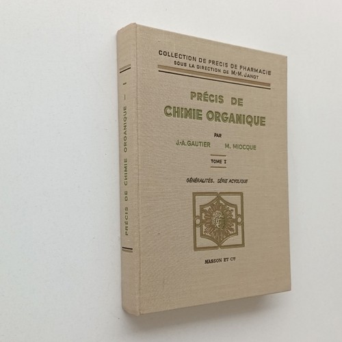 Précis chimie organique - chimie,