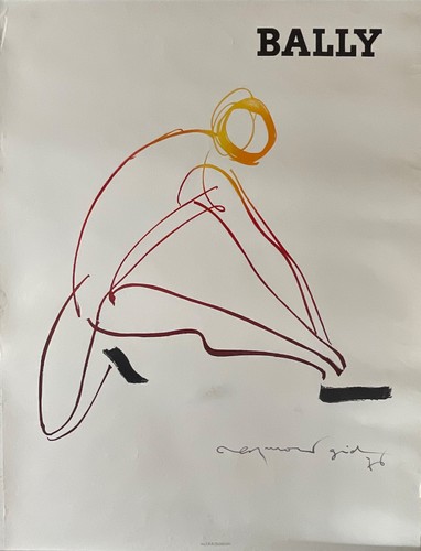 Raymond gid rare affiche - gid,