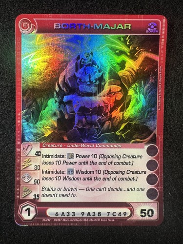 Chaotic tcg max 50 - max, e