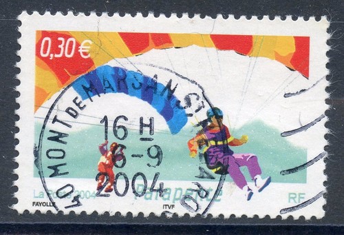 Stamp timbre france oblitere - stamp,