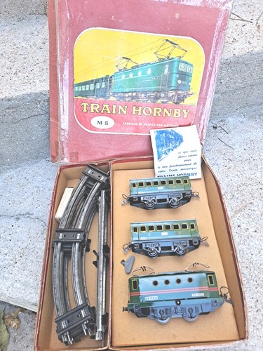 Coffret hornby jouet ancien - coffret,