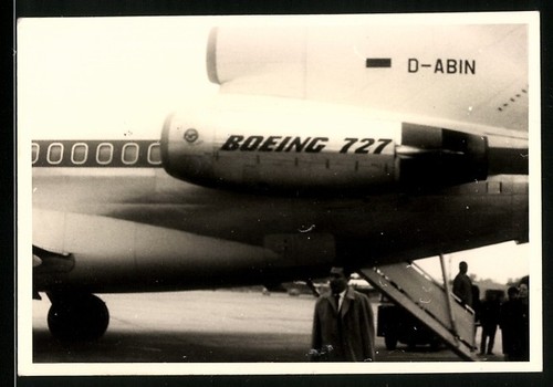 Photographie avion boeing 727 - boeing,