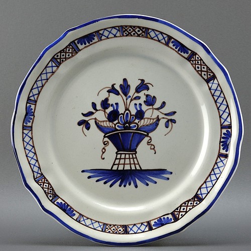 Ancienne assiette faïence - ancienne,
