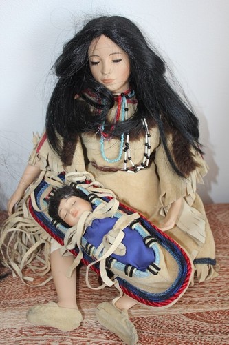 Poupée sacajawea - poupée, de
