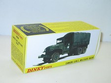 n43, GMC box baché, military repro DINKY 809