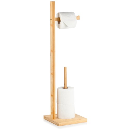 Support papier toilette bois