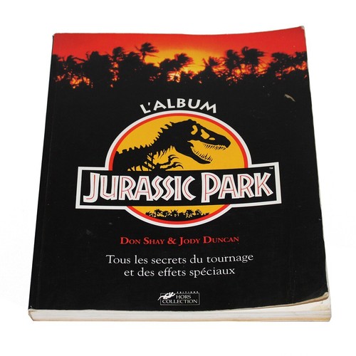 Livre album jurassic park - livre,
