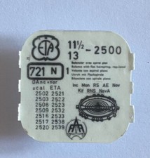 NEUF @ BALANCIER CALIBRE ETA