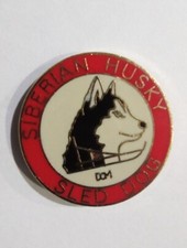 Pin's EGF  Sibérian Husky /