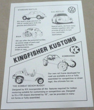 KINGFISHER BUGGY KANGO VW