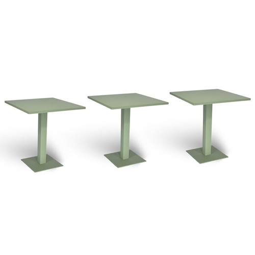 Table bar verte - table, de