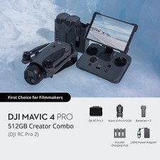 DJI Mavic 4 Pro 512 Go Creator Combo (DJI RC 2 Pro)