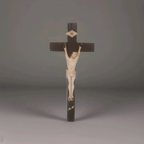 Christ janséniste sculpté - christ,