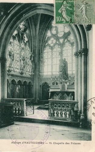 Cpa abbaye hautecombre 19 - cpa,