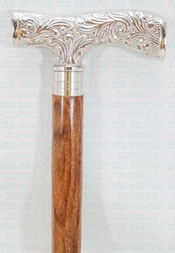 Canne marche victorienne en - canne,
