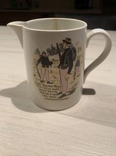 Rare Cruche A Lait Parlante Sarreguemines Digoin