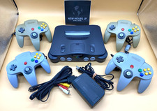 Console Nintendo N64 noire option bundle utilisée au Japon