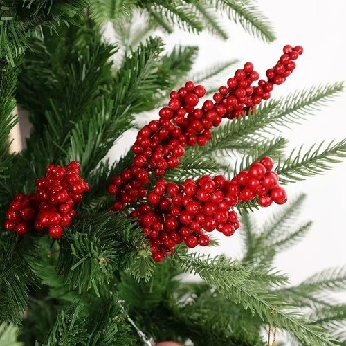 5pcs artificial red berry - 5pcs,