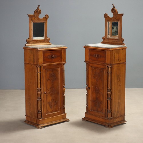 Paire tables chevets - paire, de