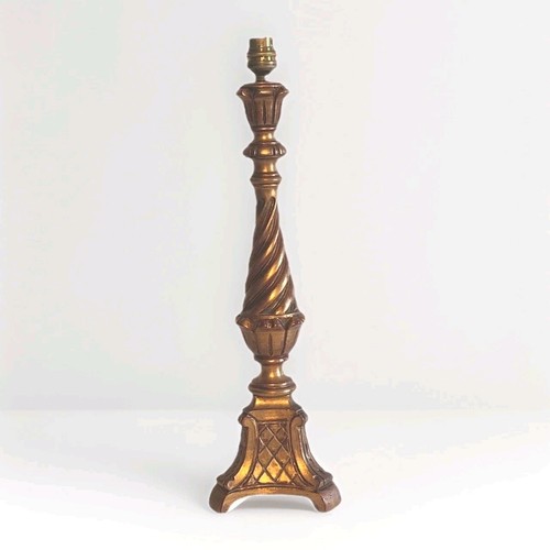 Ancien pied lampe - ancien, en