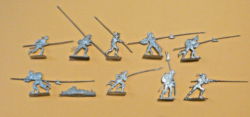 Plats étain zinnfiguren - -,