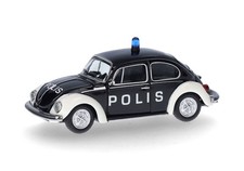 HERPA, VOLKSWAGEN Kever 1303 Police, échelle 1/87, HER097390