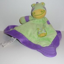 Doudou Zèbre Bruin -