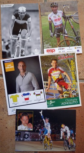 Cyclisme lot cartes coureurs - cartes,