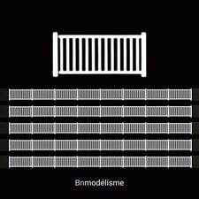 HO Clôture Ferroviaire Lot 1m