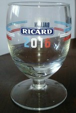 6 Verres Ricard euro 2016 français ballons 17cl