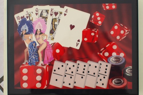 Malette laquee poker casino - malette,