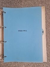 Honda PX50 PX50 PXL PX-L Genuine Workshop Service Repair Manual 