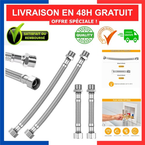 Tuyaux flexibles inox - tuyaux, 3/8"