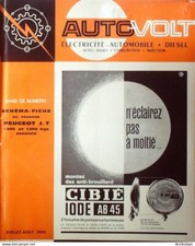 Autovolt 1966 # 368 Peugeot J7