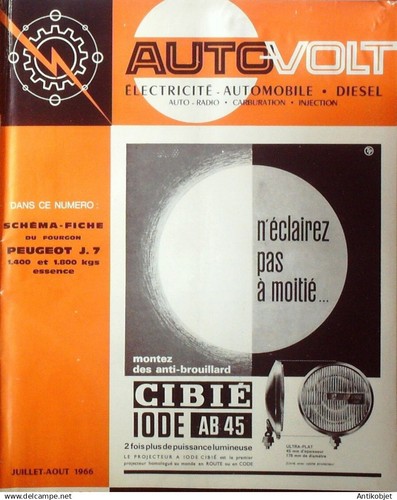 Autovolt 1966 368 peugeot j7 - 368,