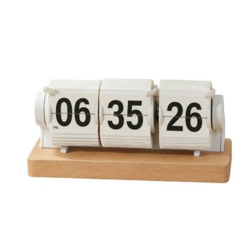 Horloge flip bureau - horloge, grands