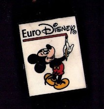 Disney Mickey Mouse Eurodisney Pin Euro Disney Paint Brush Pin