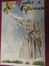 14 Anciennes revues Modes et