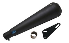 Silencieux Verre Laine Mégaphone Pince + Bush pour royal enfield Bullet T.Oiseau