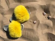 Chaussons en fourrure de