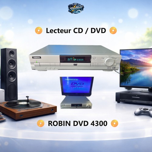 Lecteur dvd vidéo - cd, robin