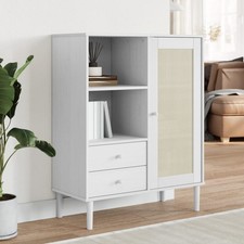 Buffet Aspect de Rotin Armoire