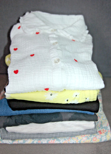 Lot vêtements fille - , pantalon